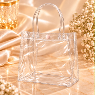 BOLSA TRANPARENTE 18*13*6