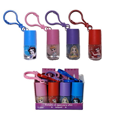 CAJITA DE ESMALTES PRINCESA LLAVERO