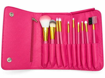 SET DE PINCELES P/ MAQUILLAJE *10U