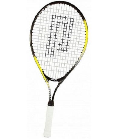 RAQUETA TENIS JUNIOR 25 negro/amarillo