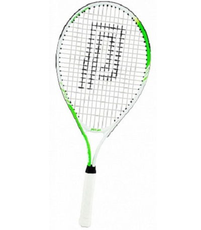 RAQUETA TENIS JUNIOR 25 verde/blanco