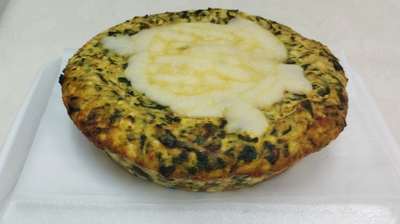 Tortilla de espinaca