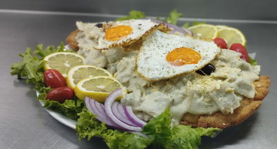 Milanesa Don Galeppi para 2 con fritas