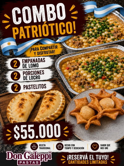 Combo patriótico (SOLO EL 25/5)