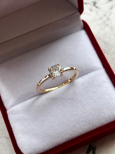 Cintillo "Fortuna" Oro 18K Combinado