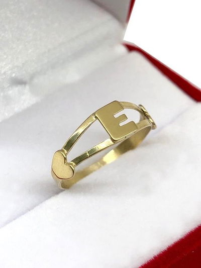 Anillo Inicial Oro 18K 1.5gr 