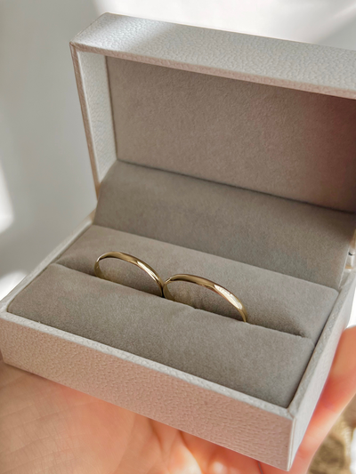 ALIANZAS 2MM ORO 18K 1.6GR EL PAR (I20-16)