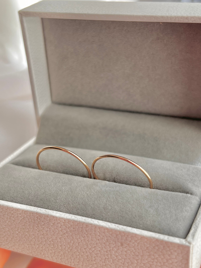 ALIANZAS ORO 18K HILOS 1GR EL PAR 