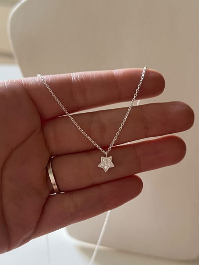 Collar Estrella Plata 925