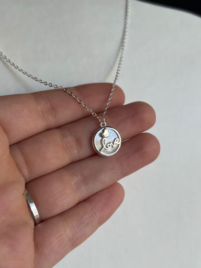 Collar Love Plata 925