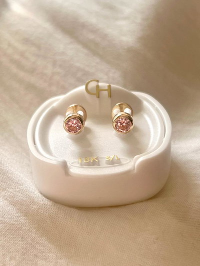 Abridores Oro 18K Marca CH Cubic Rosa Tubo - Tic laminado