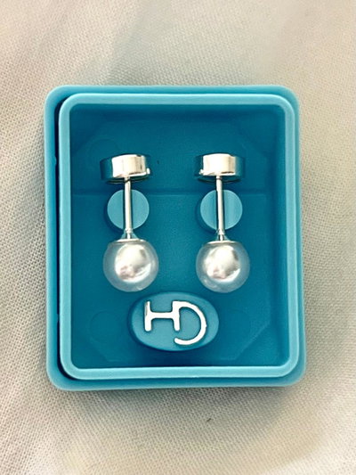 Abridores Plata 925 Marca CH Perla 5mm