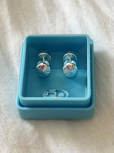 Abridores Plata 925 Marca CH Facetado