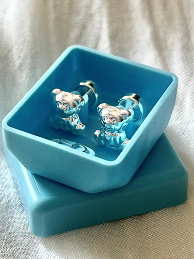 Abridores Plata 925 Marca CH Oso