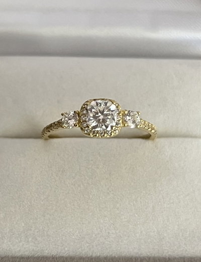 Cintillo "Ambar" Oro 18K 
