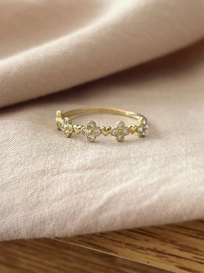 Anillo "Petalos" Oro 18K 
