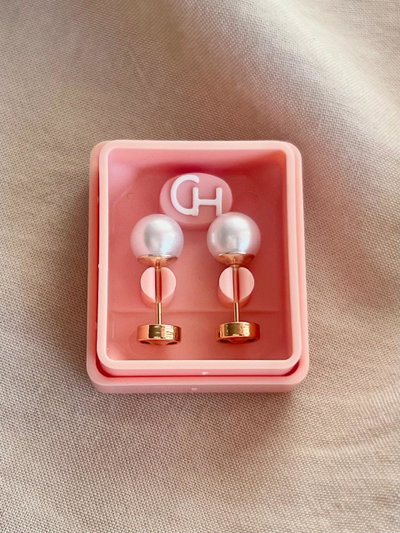 Abridores CH Perno Oro 18k Perla 6mm
