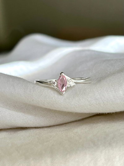 Cintillo Plata 925 Importado Rosa