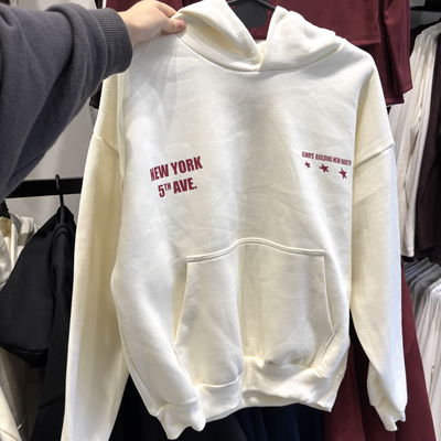 HOODIE "NEW YORK 5TH AVE."
