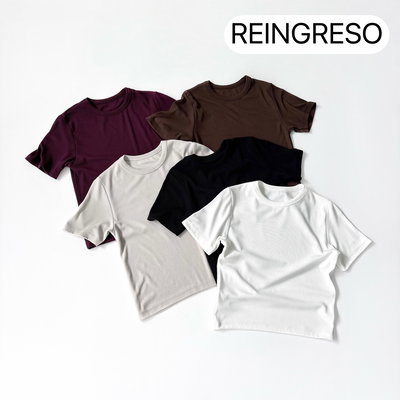 REMERA M/C BÁSICA GRETA