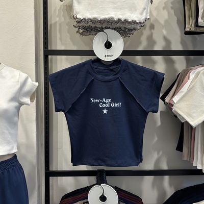 REMERA REVERSIBLE "COOL GIRL"