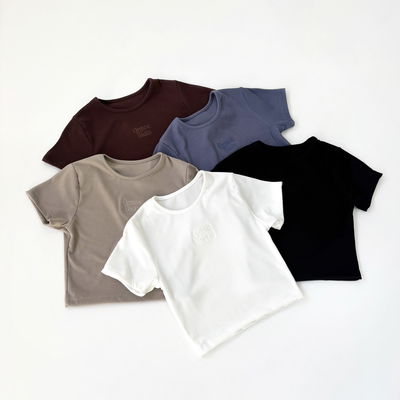 TOP BORDADO "ORGANIC BASICS"