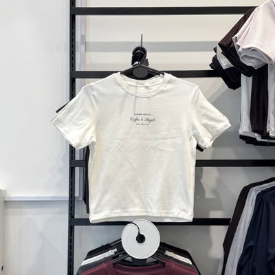 REMERA "COFFEE AND BAGELS"