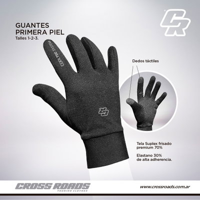 Guante Liner Dedos Touch.-