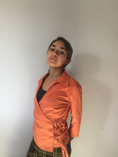 Blazer anaranjado