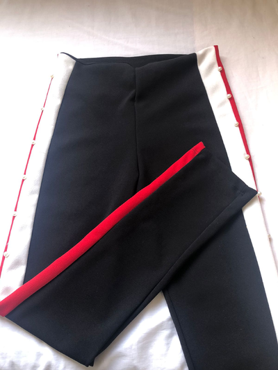 Pantalon tricolor elastizado 38-40