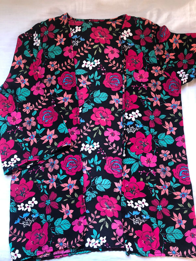 Kimono Flores Rosa