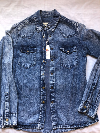 Camisa Riffle Azul