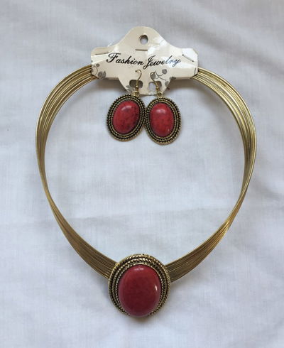 Set collar y aros Roca