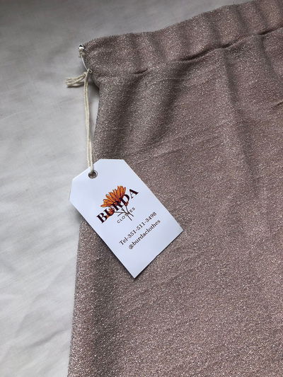 Pollera Rosa NINA  Brillos 36