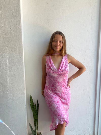 VESTIDO ROSA 