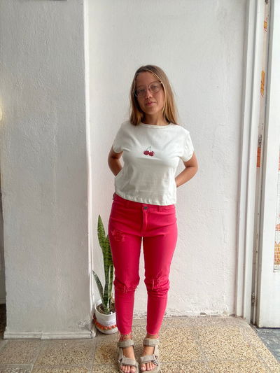 PANTALON BORA FUCSIA