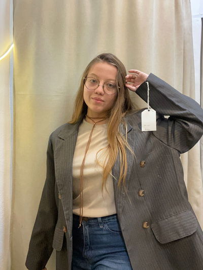 BLAZER VINTAGE GRIS