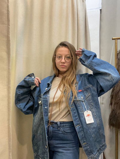 Campera jean vintage 