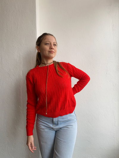 SUETER LANA ROJO