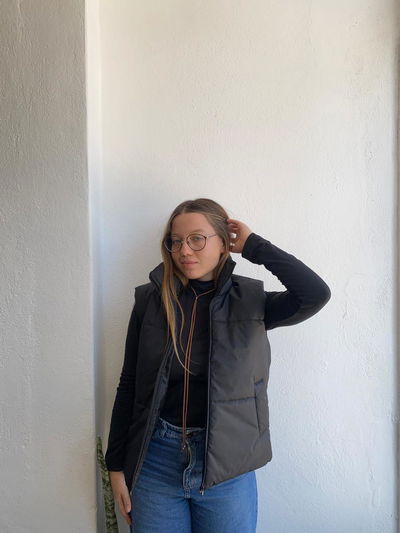 CHALECO PUFFER OVERSIZE OPACO
