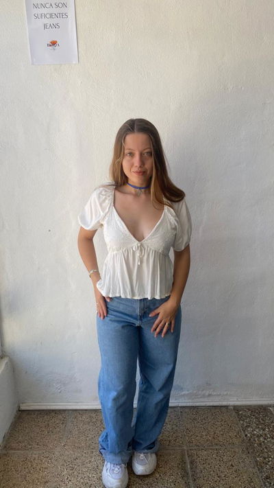 BLUSA BRODERIE ORNELLA