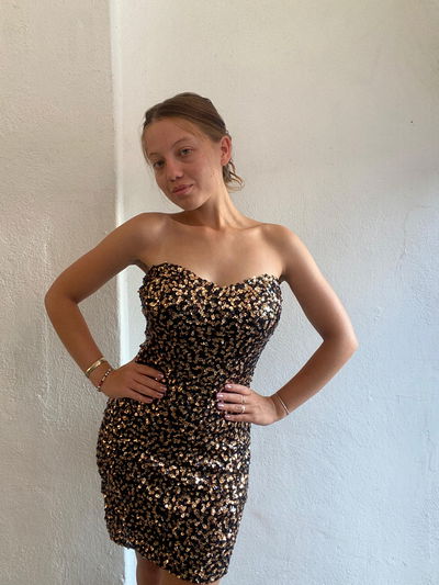 VESTIDO LENTEJUELAS MELINA