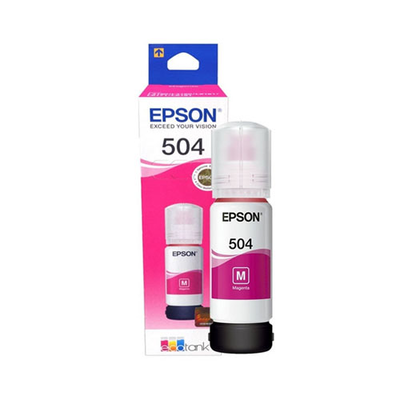 Tinta Epson 504 Magenta 70ml Original