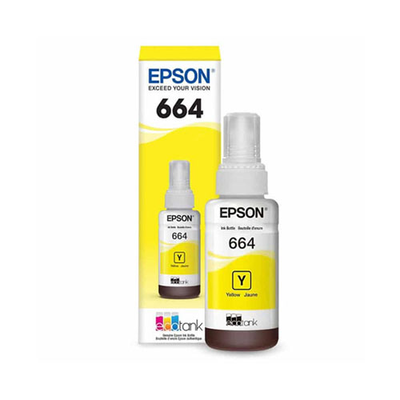 Tinta Epson 664 Amarillo 70ml Original