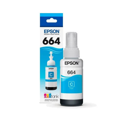 Tinta Epson 664 Cian 70ml Original