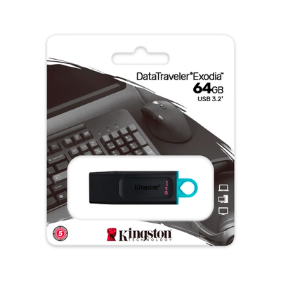 Pendrive 64GB Kingston USB 3.2 DTX