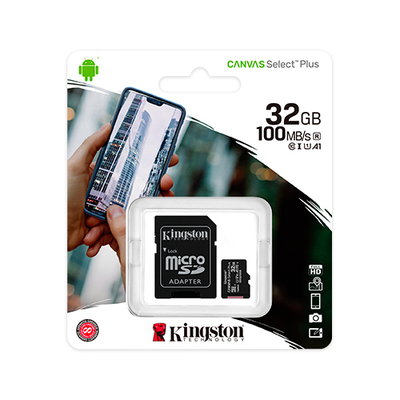 Tarjeta de Memoria Micro SD 32GB Kingston