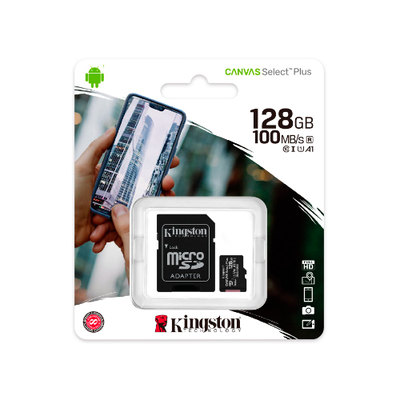 Tarjeta de Memoria Micro SD 128GB Kingston