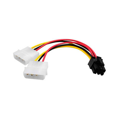 Cable Power Molex x 2 a 6 pines - 15cm