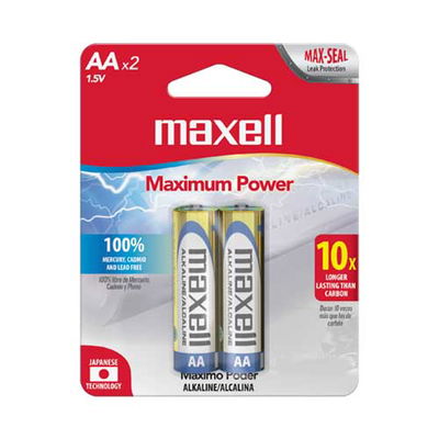 Pila AA x 2 - 1.5V - Maxell